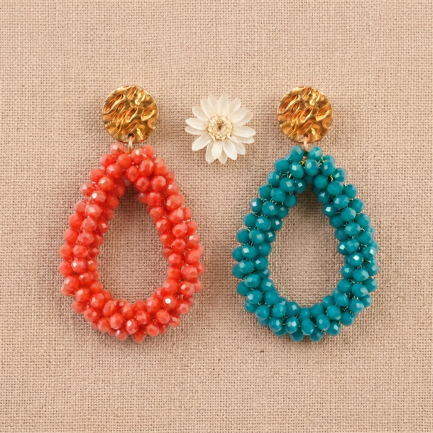 Coral & Teal